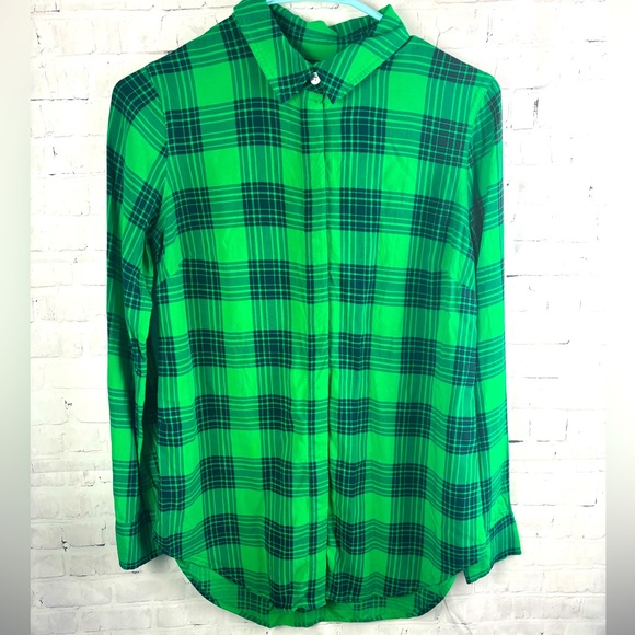 Crown & ivy plaid button down - Picture 1 of 1
